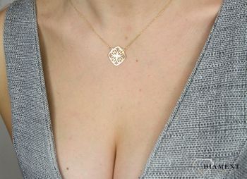 Naszyjnik złoty celebrytka 585 skrzydła ✓Złote Naszyjniki Damskie w Sklepie z Biżuterią zegarki-diament.pl✓ Piękne i Eleganckie Naszyjniki dla Kobiet✓ Prawdziwe Złoto ✓4.JPG